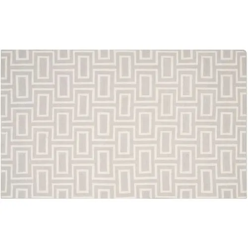 Helen Dhurrie Rug - Gray/Ivory - Gray