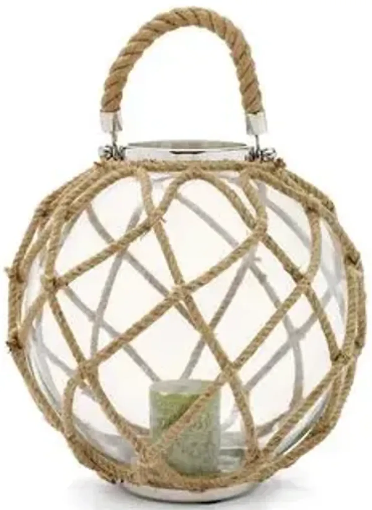 14" Buoy Outdoor Lantern - Brown