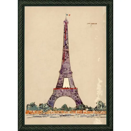 Paris ET Stamps - Beige