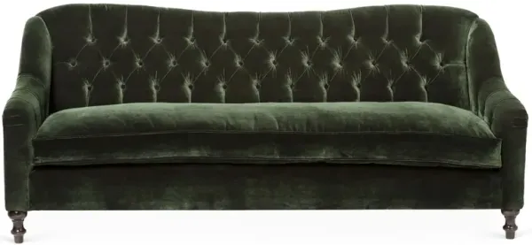 Waverly Tufted Sofa, Velvet