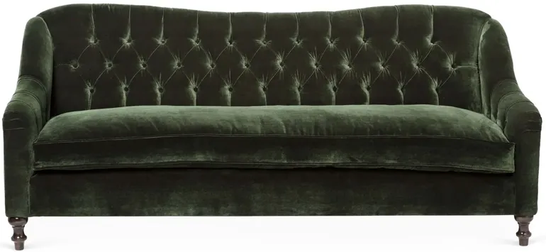 Waverly Tufted Sofa, Velvet