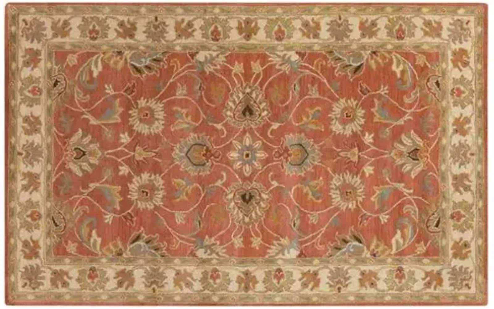 Dina Rug - Rust - Orange - Orange