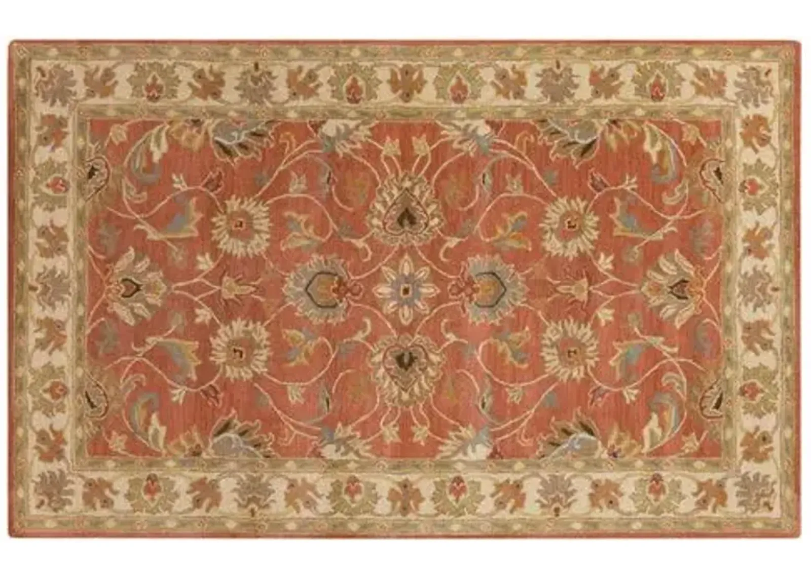 Dina Rug - Red Clay - Orange - Orange