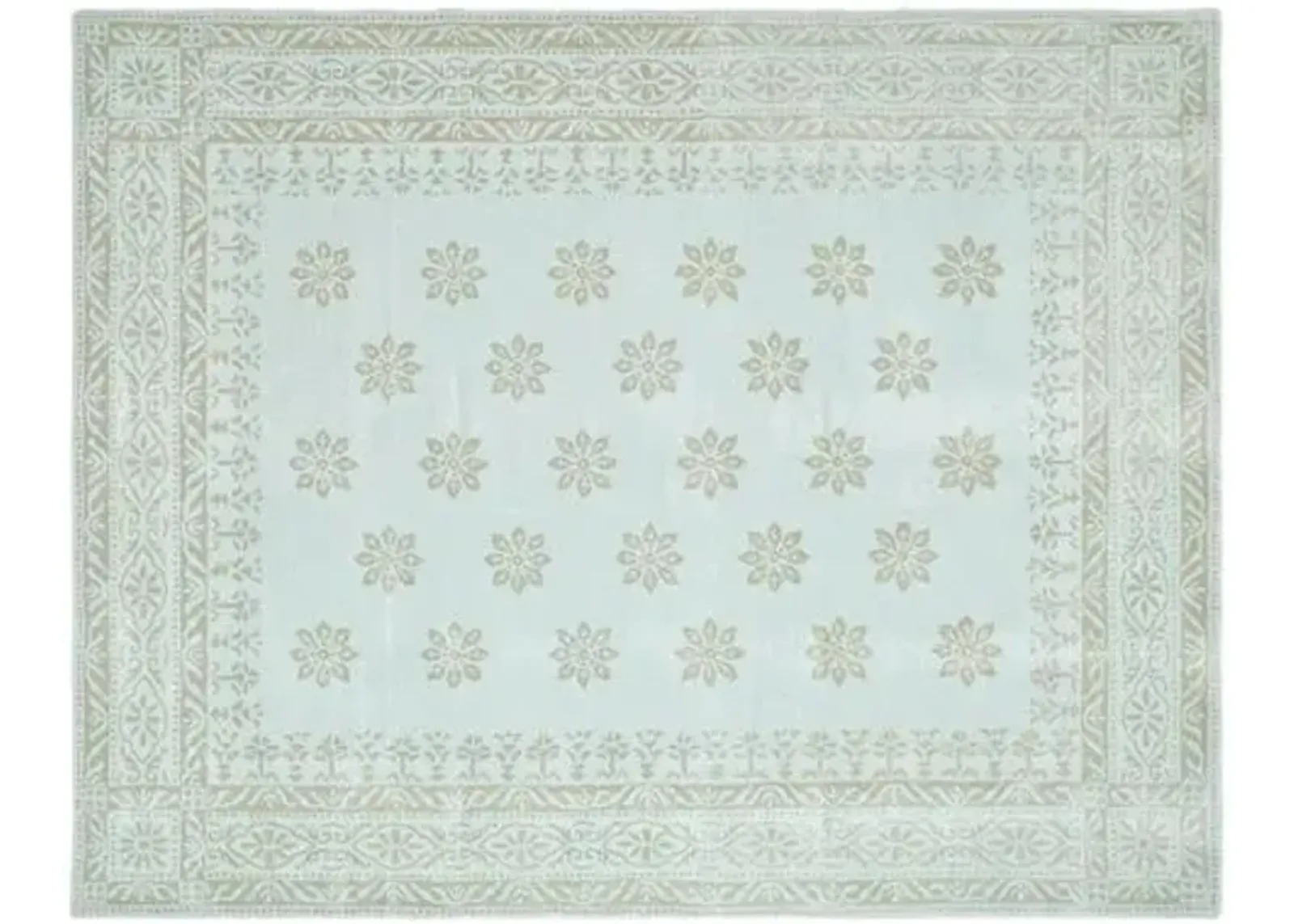 Martha Rug - Light Blue - Blue