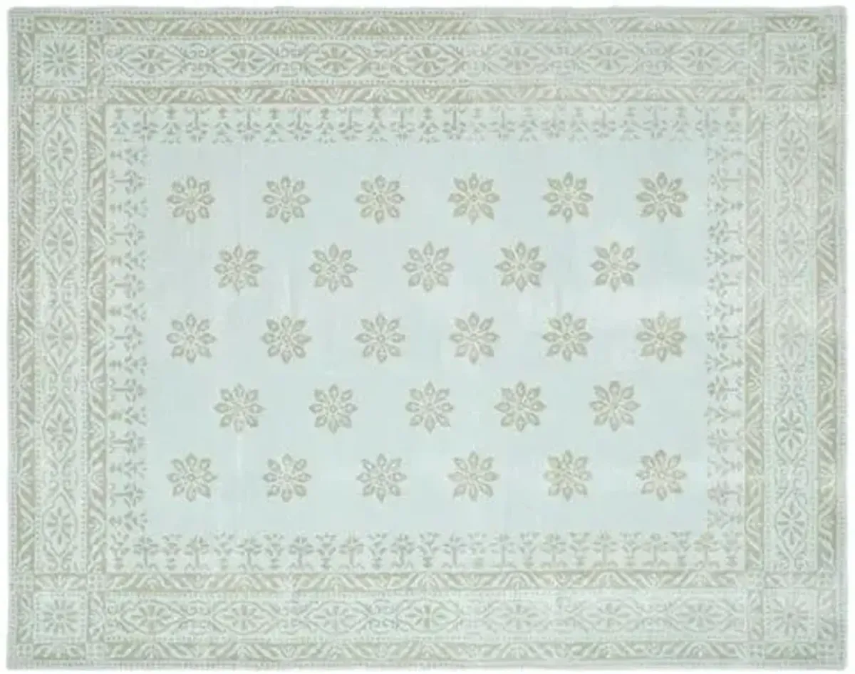 Martha Rug - Light Blue - Blue