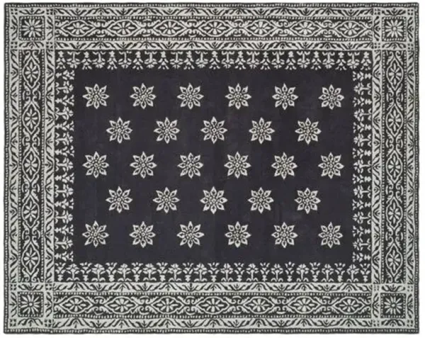 Martha Rug - Black - Black