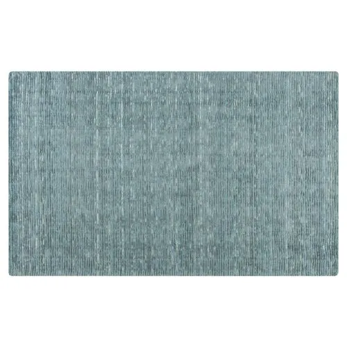 Laima Rug - Teal/Cameo Blue - Gray - Gray