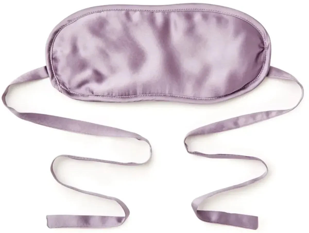 Silk-Filled Eyemask, Amethyst