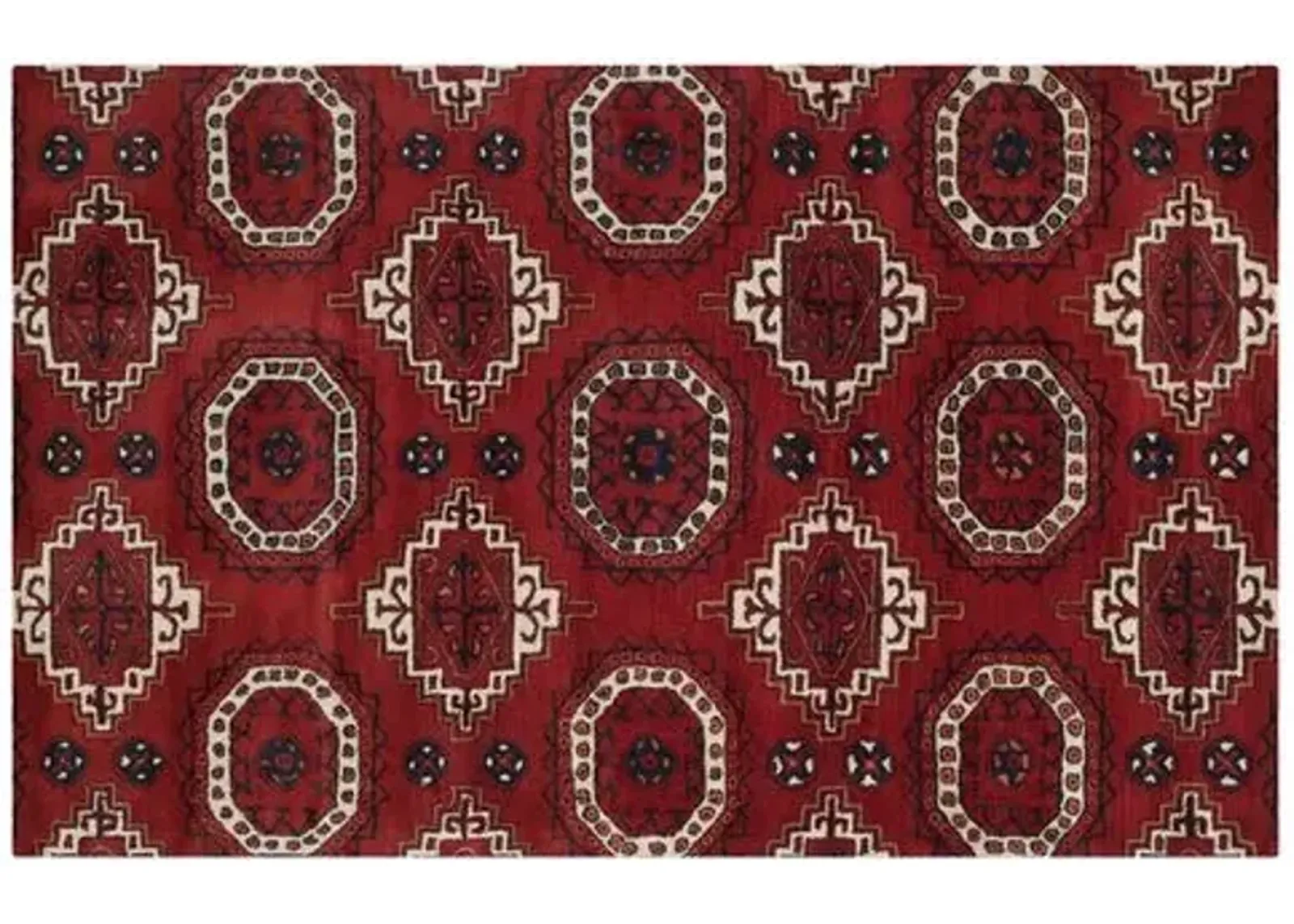 Chrissy Rug - Red - Red