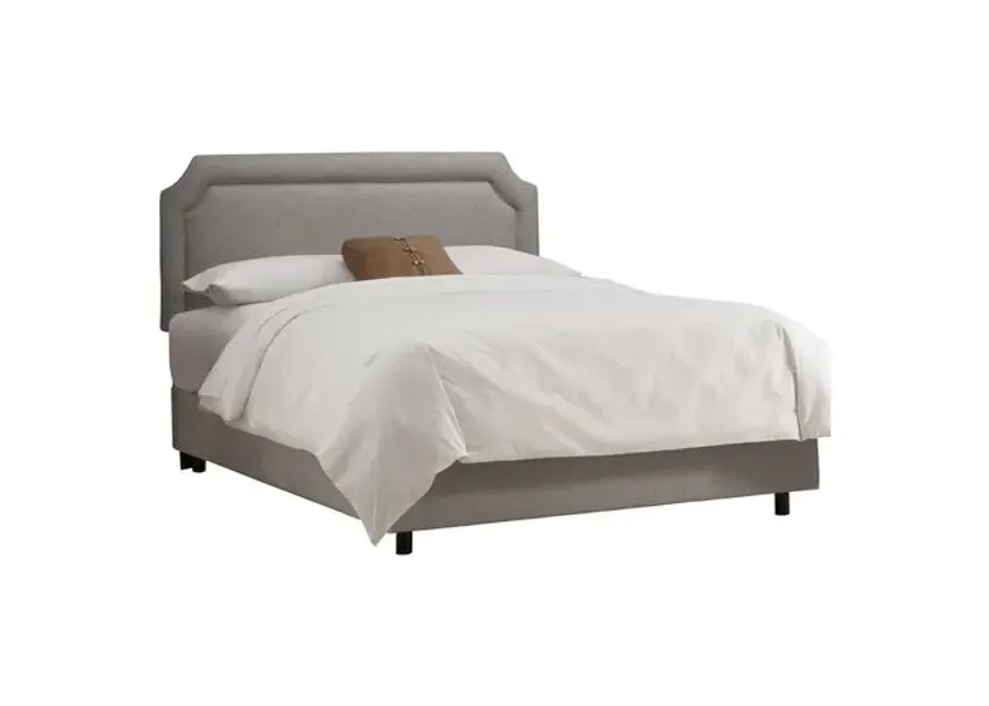 Morgan Bed - Handcrafted - Gray