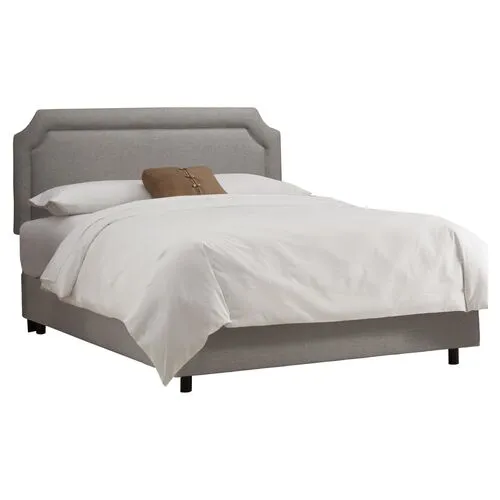 Morgan Bed - Handcrafted - Gray