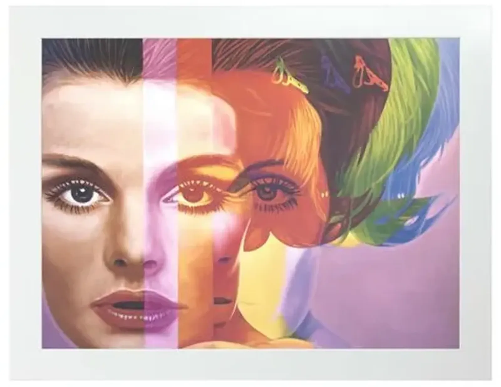 Painting - Richard Phillips - Spectrum - Munn Works - Purple