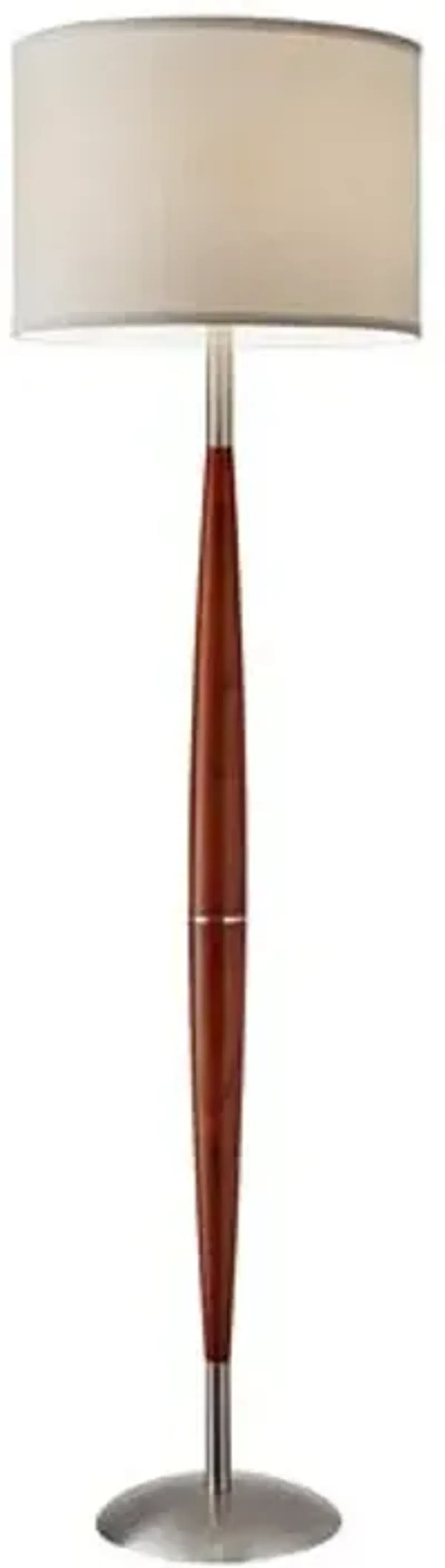 Harold Floor Lamp - Wood/Steel