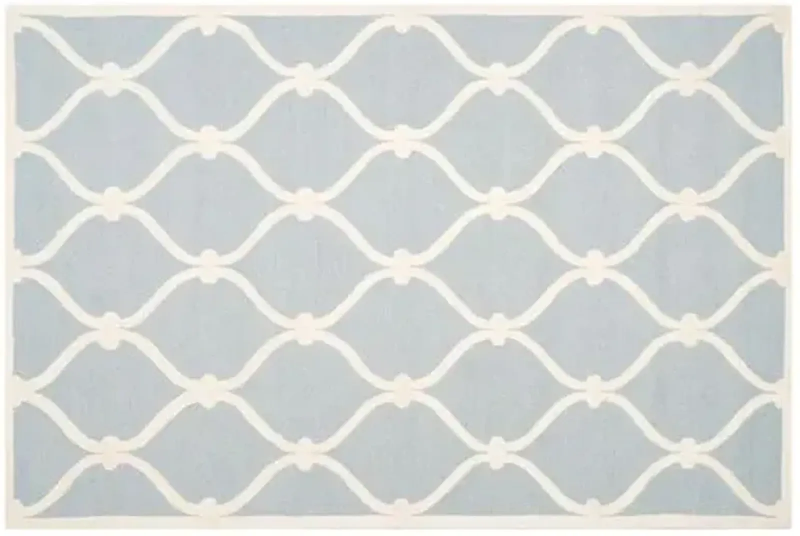 Chaz Rug - Blue/Ivory - Blue