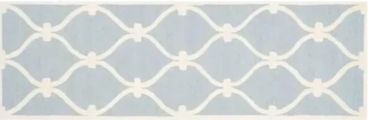 Chaz Rug - Blue/Ivory - Blue