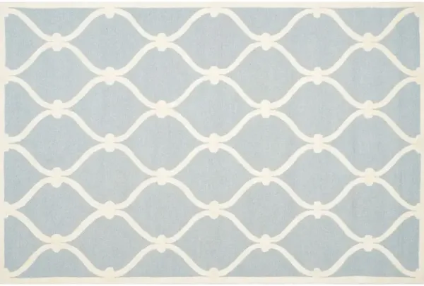 Chaz Rug - Blue/Ivory - Blue