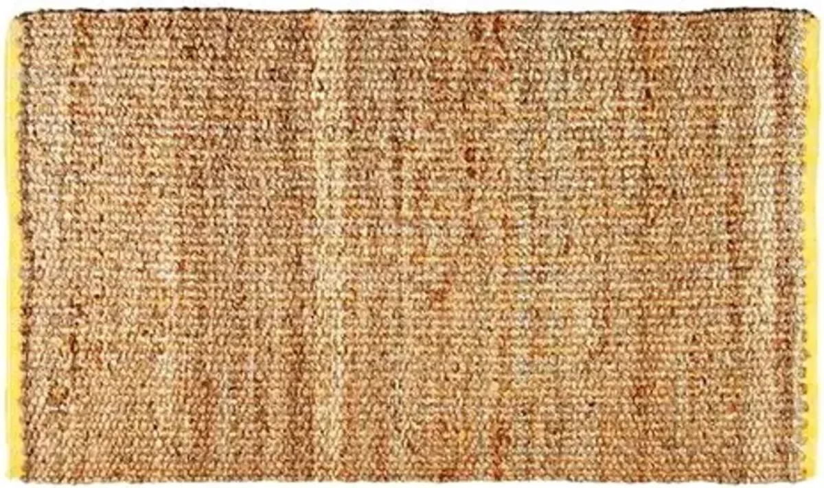 Calhoun Jute-Blend Rug - Natural/Yellow - Beige - Beige