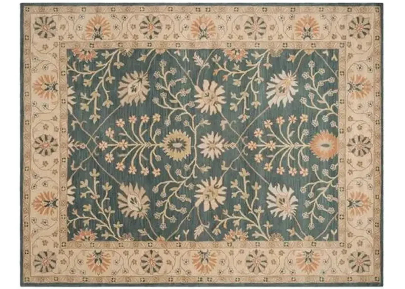 Raymond Rug - Blue/Light Gold - Blue