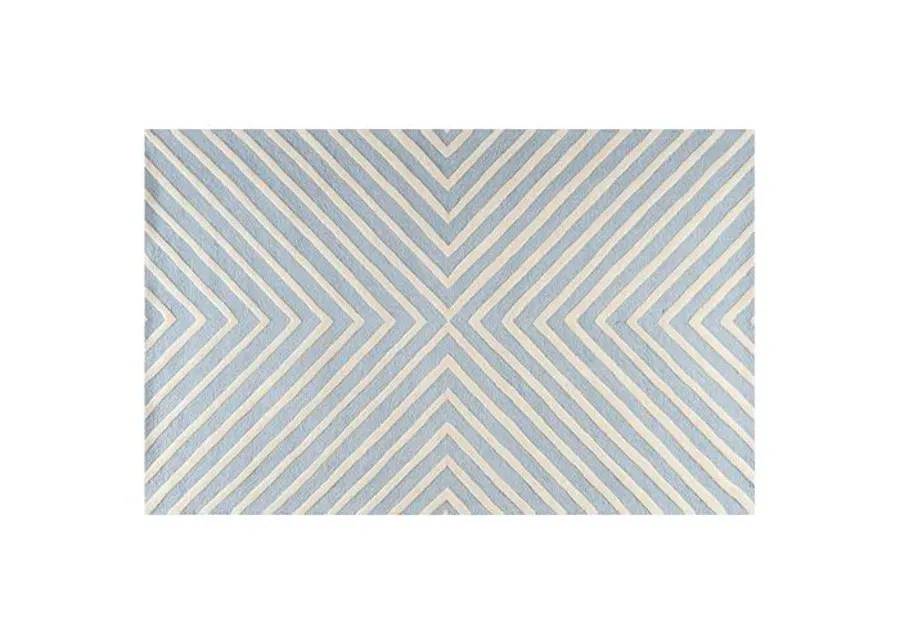 Yvaine Rug - Sky/Ivory - Blue - Blue