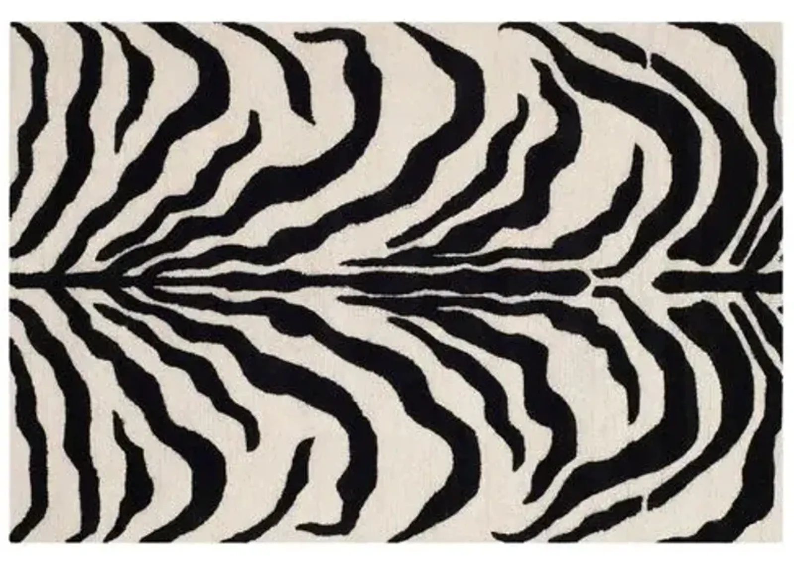 Kenzie Rug - Ivory/Black - Black