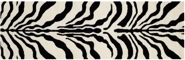 Kenzie Rug, Ivory/Black