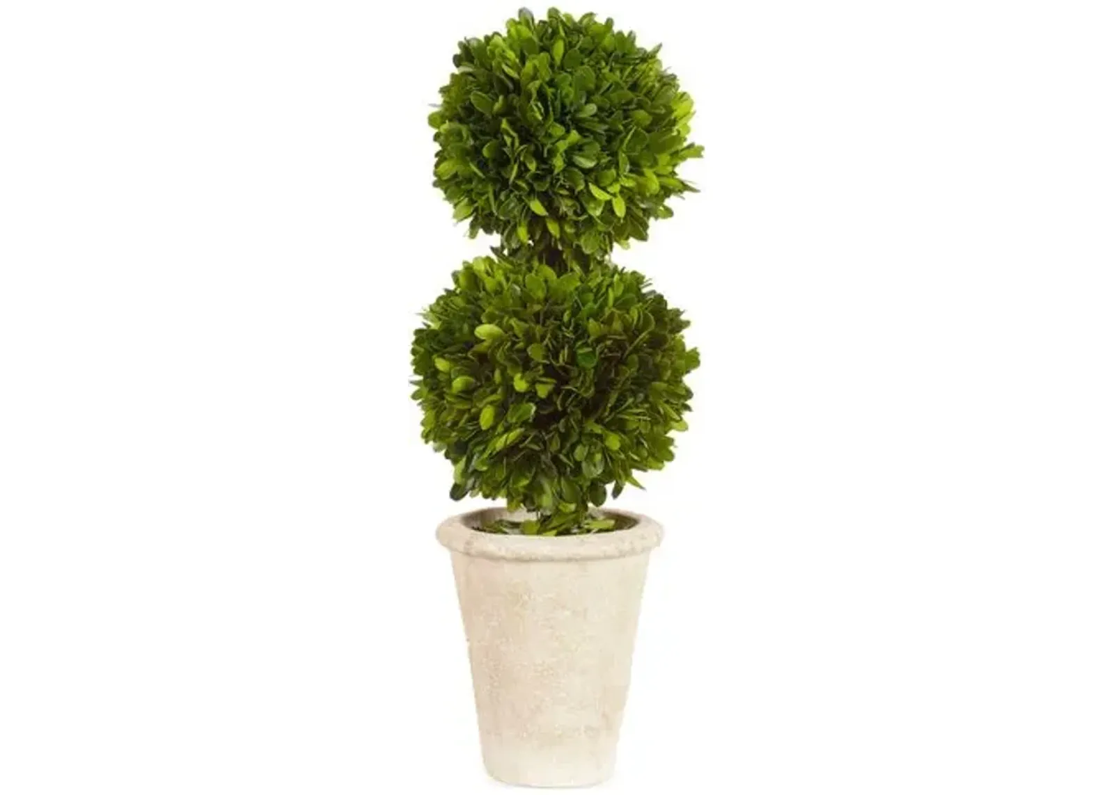 18" Double-Ball Topiary - Green