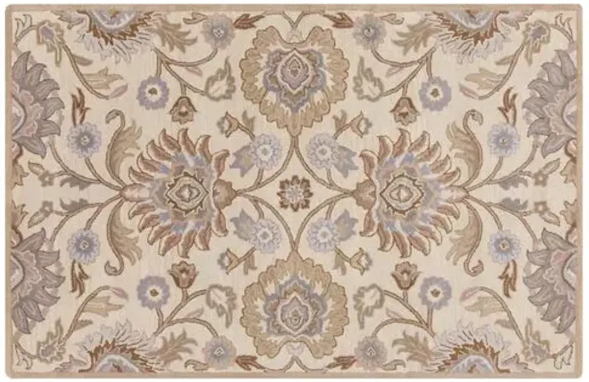 Annabel Rug - Antique White - Beige - Beige