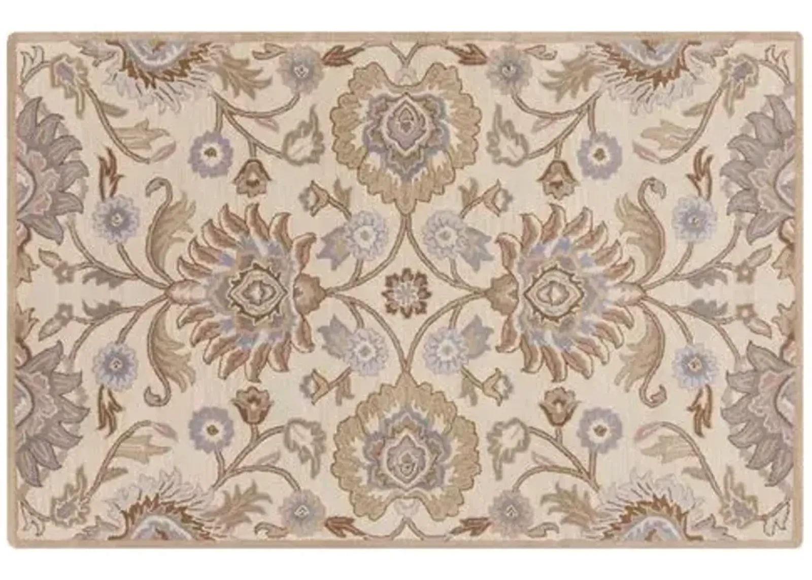 Annabel Rug - Antique White - Beige - Beige