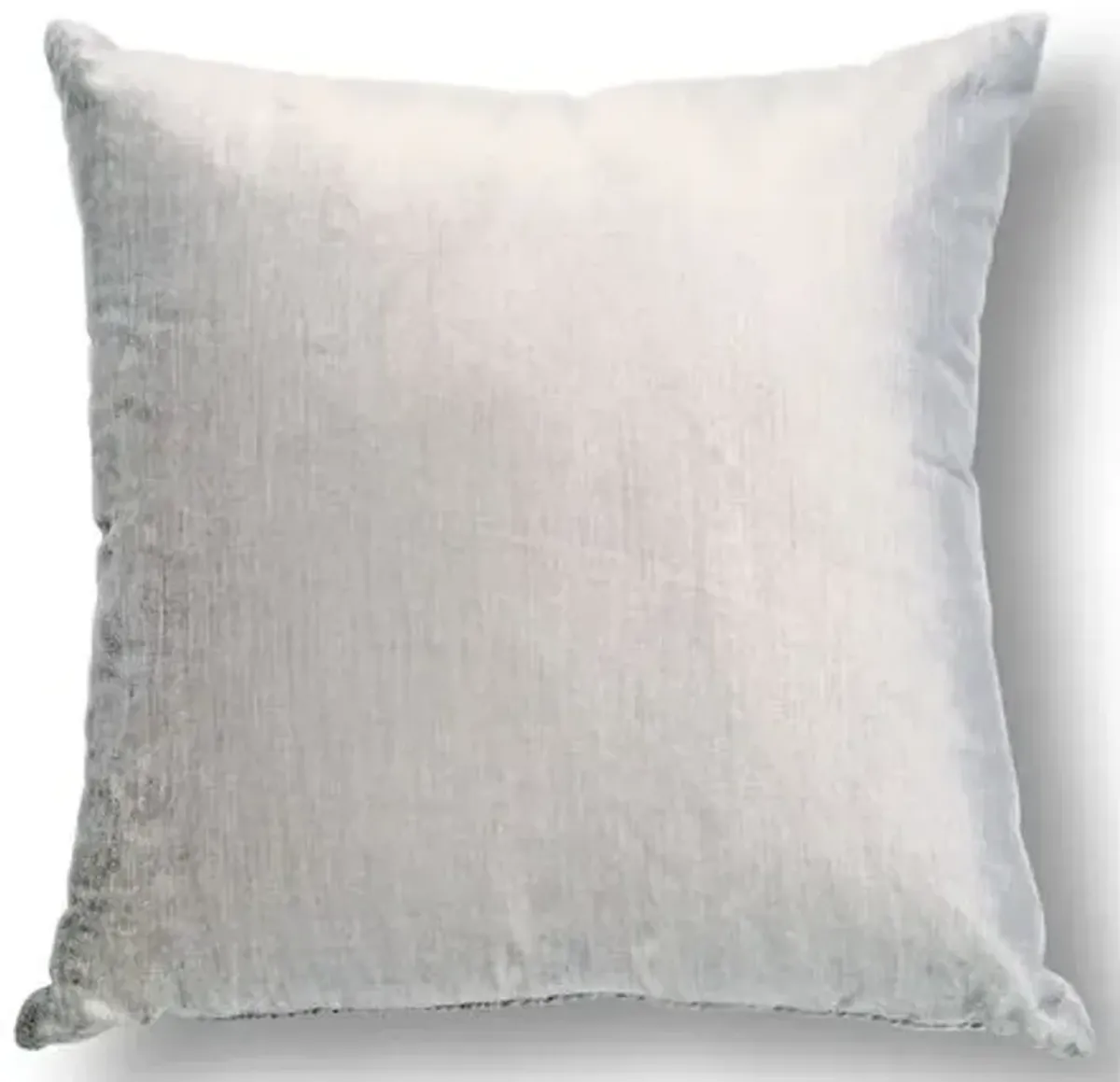 Zebra Striped Pillow - Silver - Le-Coterie