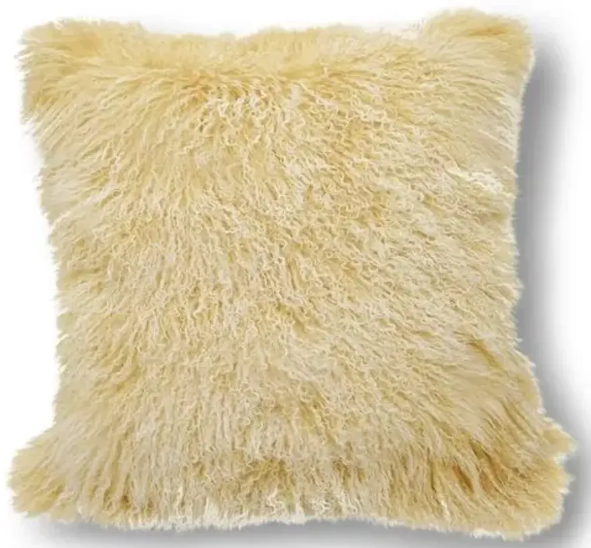 Tibetan 24x24 Pillow - Beige - Le-Coterie