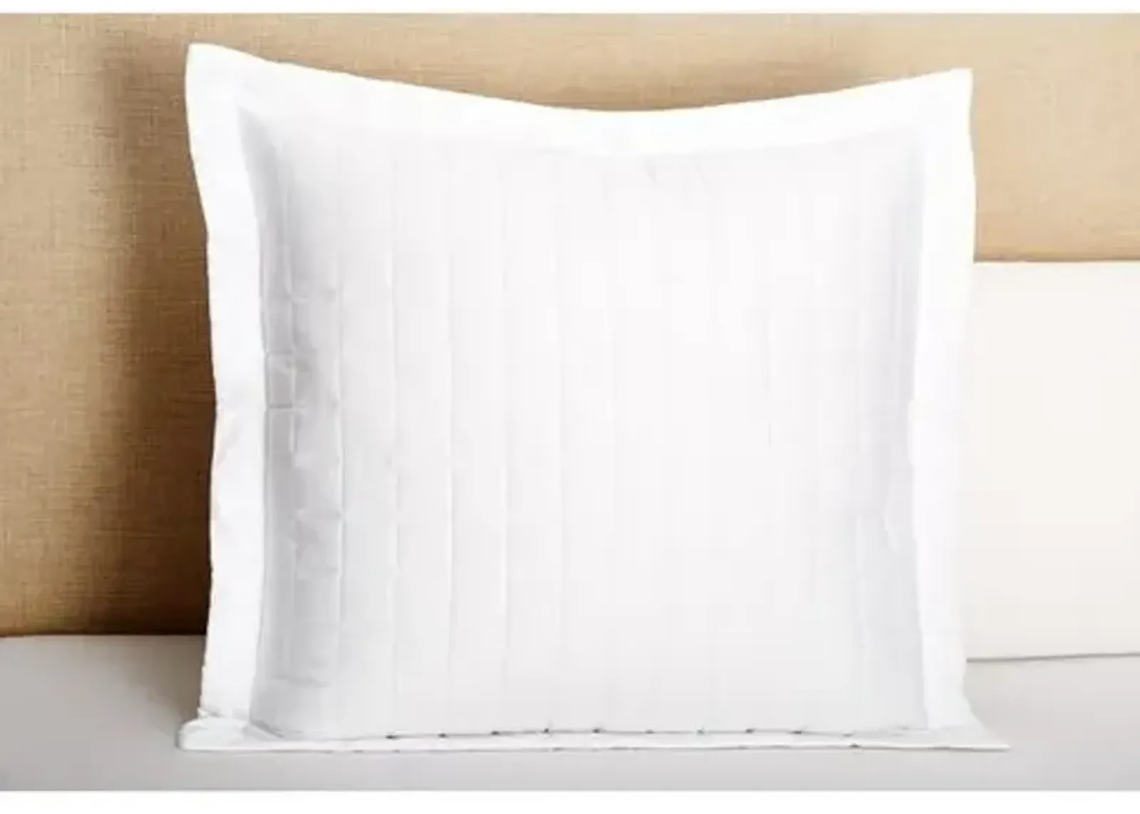 Sensation Euro Sham - White - Belle Epoque