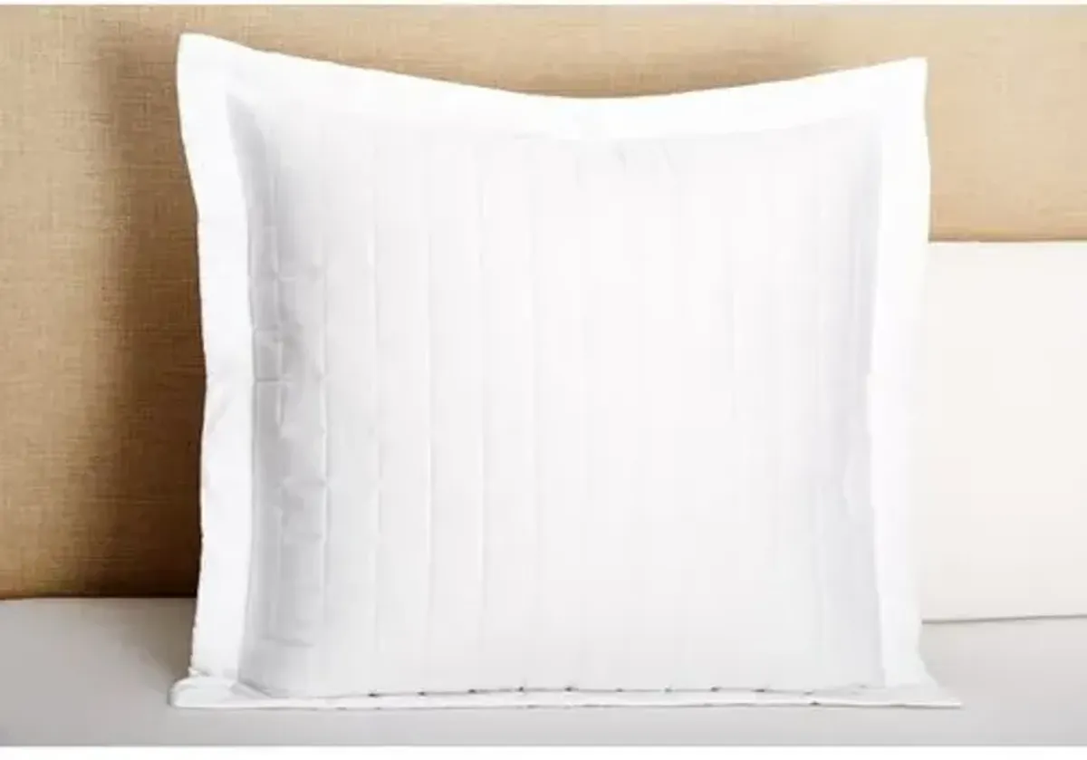 Sensation Euro Sham - White - Belle Epoque