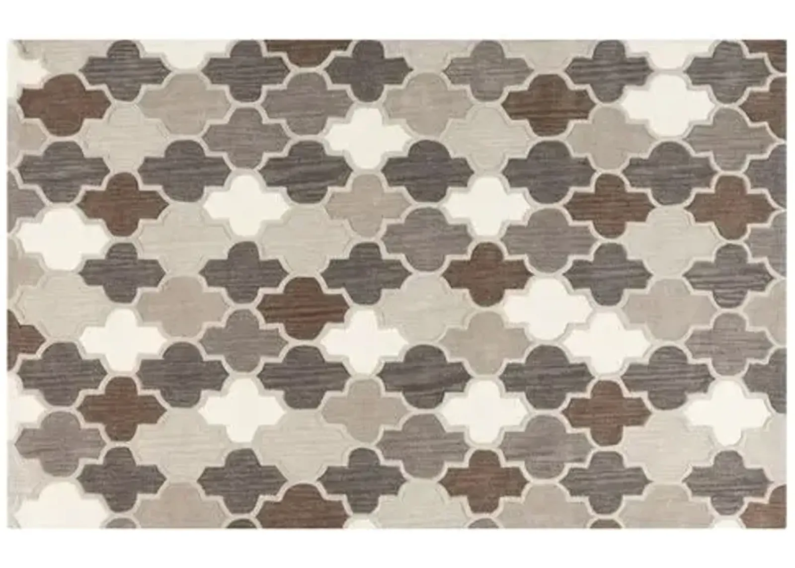 Hall Rug - Safari Tan - Gray - Gray