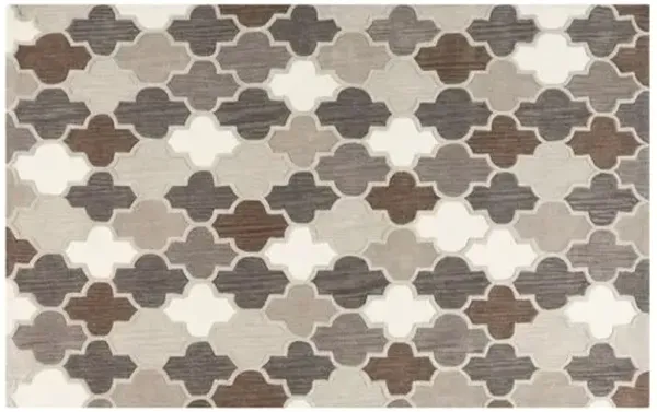 Hall Rug - Safari Tan - Gray - Gray