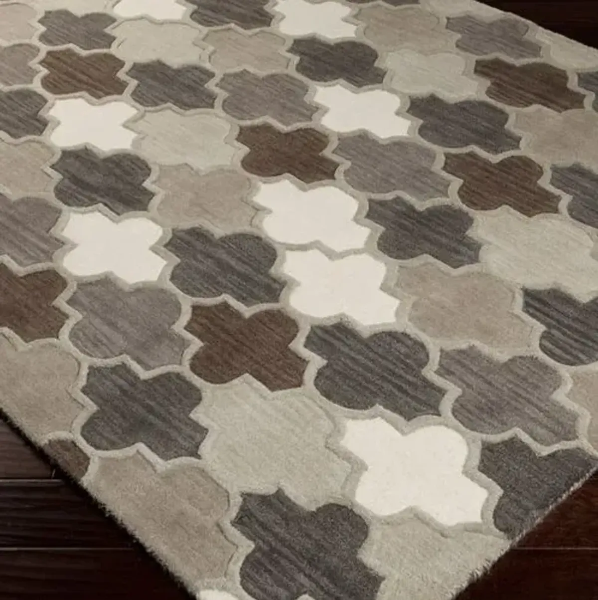 Hall Rug - Safari Tan - Gray - Gray