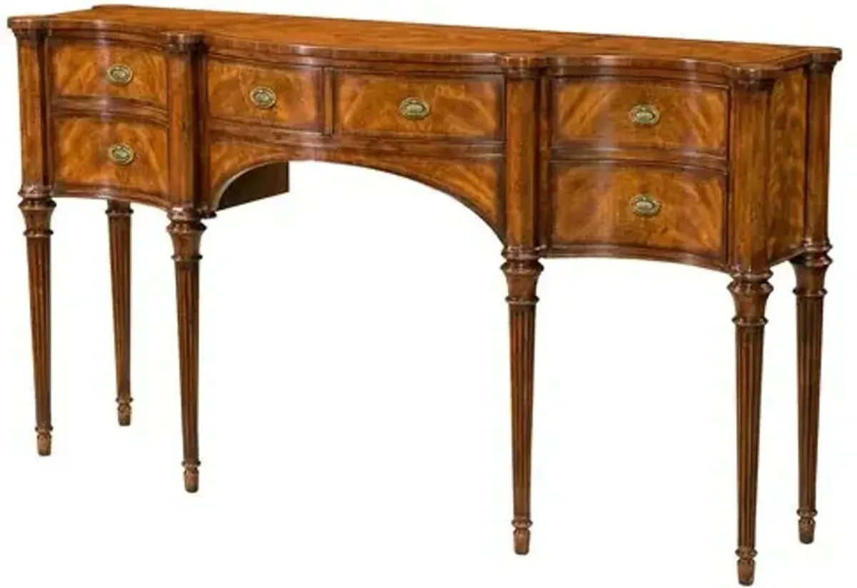 Stanhope Row Console - Russet - Theodore Alexander