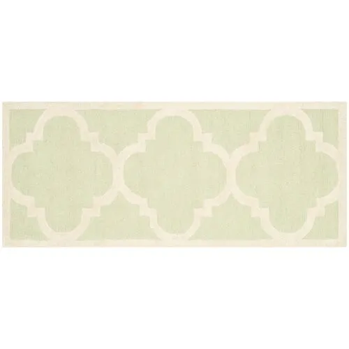 Carly Rug - Light Green/Ivory - Green