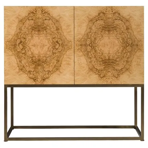 Symmetry 36" Cabinet - Almond - Theodore Alexander - Beige