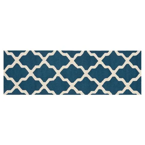 Mulberry Rug - Navy/Ivory - Blue - Blue