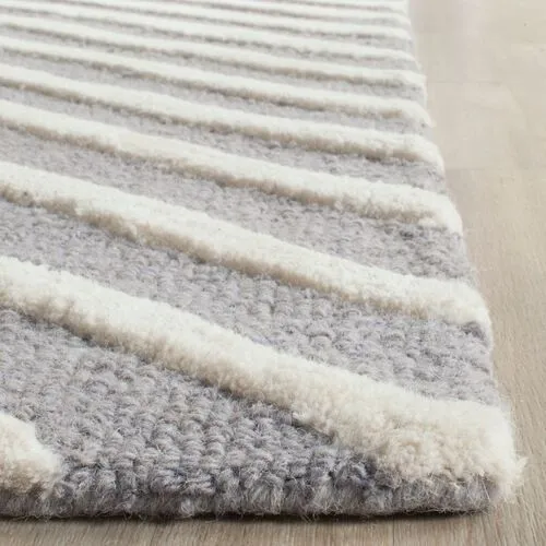 Yvaine Rug - Gray/Ivory - Gray