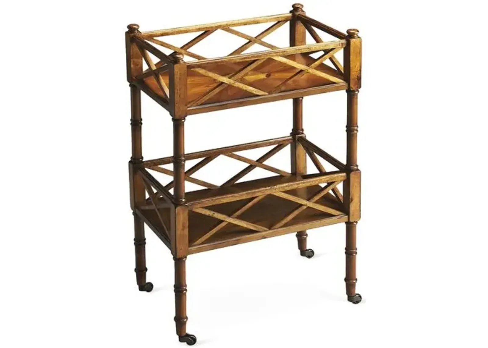 Kerry 2-Tier Bar Cart - Brown