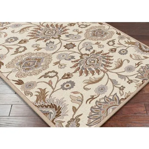 Annabel Rug - Antique White - Beige - Beige