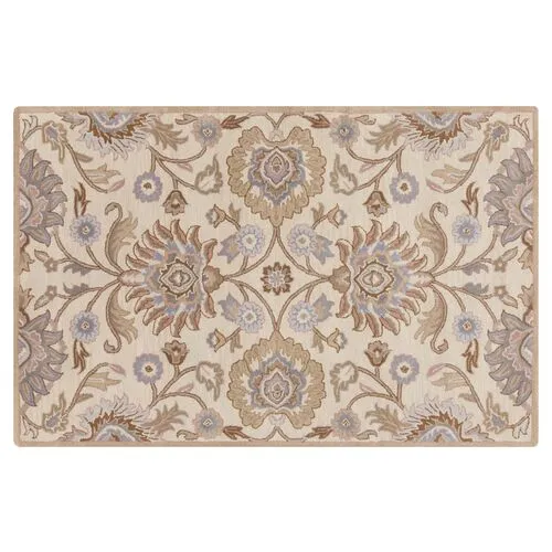 Annabel Rug - Antique White - Beige - Beige