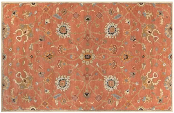 Javan Rug - Rust - Orange - Orange