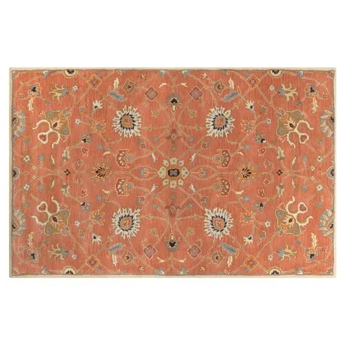 Javan Rug - Rust - Orange - Orange