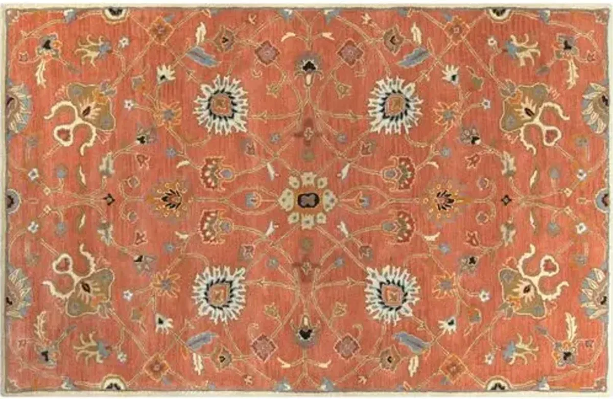 Javan Rug - Rust - Orange - Orange