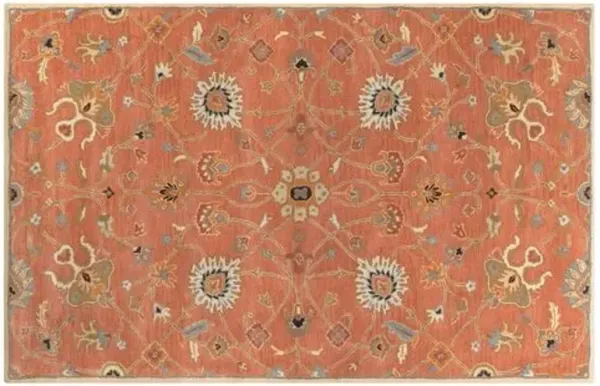 Javan Rug - Rust - Orange - Orange