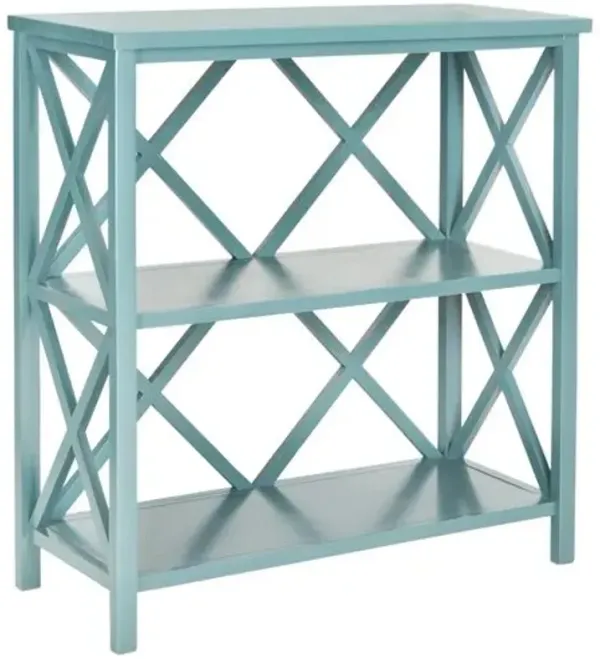 Hadley Open Bookcase - Blue
