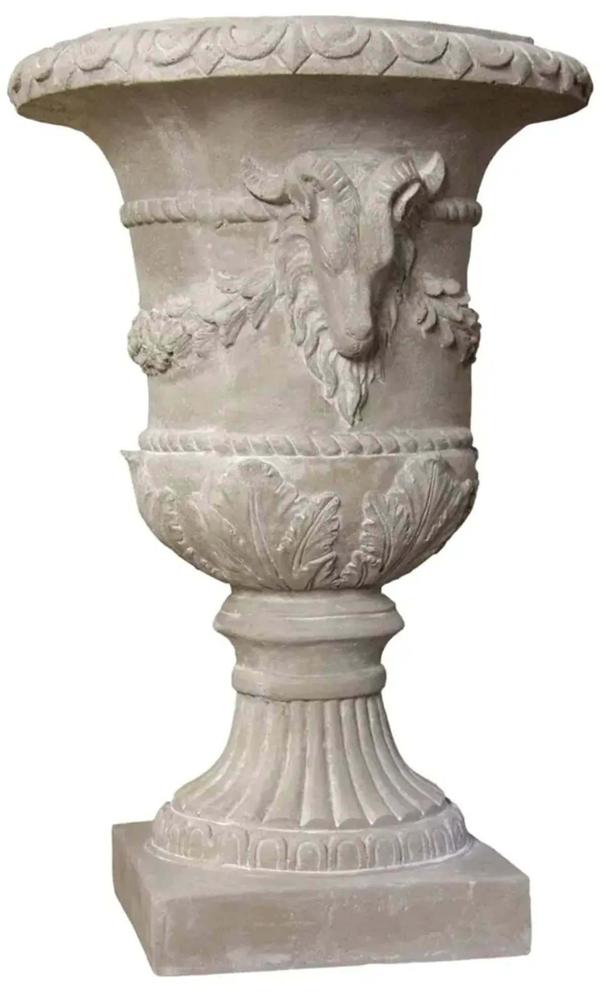31" Ram & Garland Urn, Weather