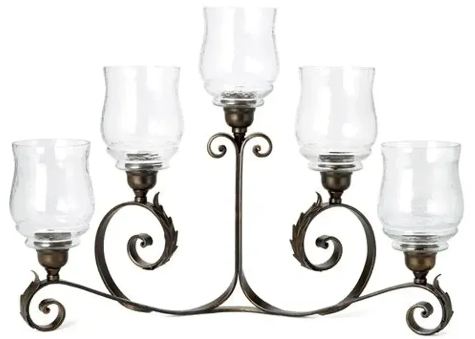 Acanthus Candelabrum - Black